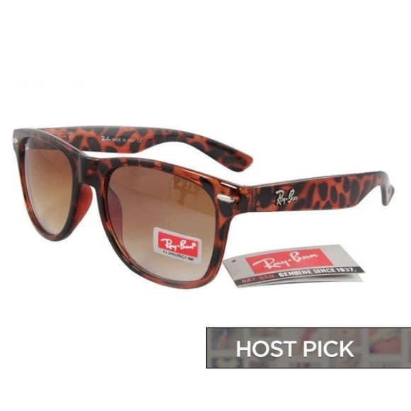 ray bans cheetah print